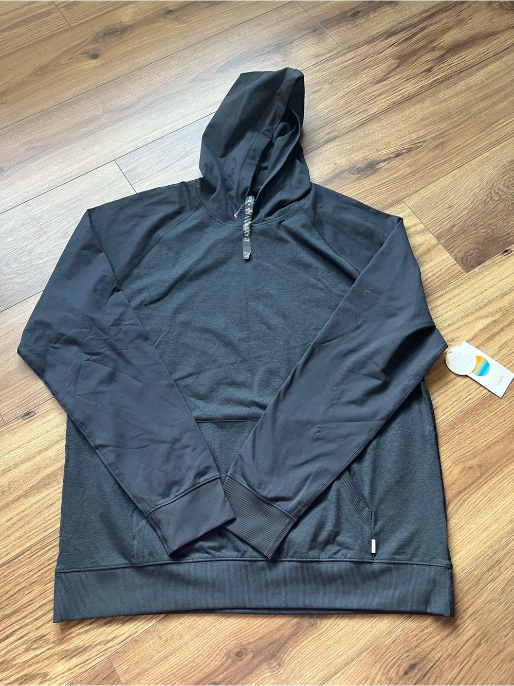 Vuori Sunday Element Hoodie Charcoal Heather Grey Mens NWT XL